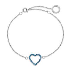 4255749100047 - Herzarmband Heart of the Sea für Damen aus Edelstahl