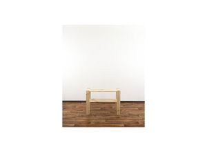 4255750482415 - PROREGAL Holzregal WOODLAND HxBxT 64x80x30cm Fachlast 120kg 2 Fachboden Kiefernholz Natur