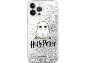 4255763702494 - Disney - Handyhülle HarryPotter-070 Full Print Liquid Glitter Silber kompatibel mit Samsung Galaxy M13 4G   M23 5G