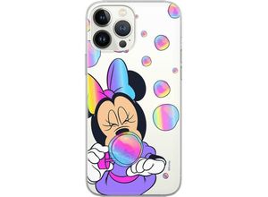 4255763707130 - - Handyhülle Minnie-052 Partial Print Transparent kompatibel mit iPhone 12 Mini