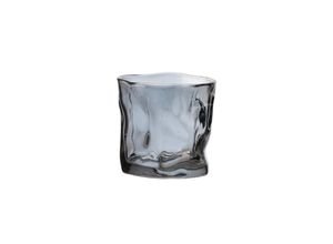 4255763709257 - Glas 2er Set Diamond Black Glas Trinkgläser Cocktailgläser 200ml Glas