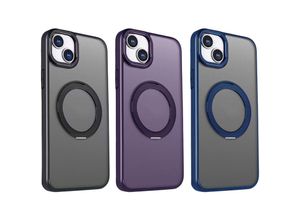 4255763711076 - Mag Ring Rotating case kompatibel mit iPhone 13 Pro 61 Dunkelblau