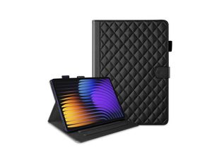 4255785149222 - Für Xiaomi Pad 7   7 Pro Design Rhombus Kunstleder Hülle Standfunktion