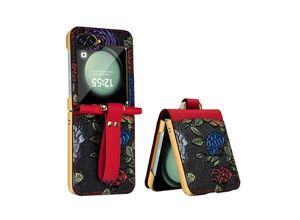 4255785155186 - Für Samsung Galaxy Z Flip6 Full Cover Hülle Handschlaufe + Schutz Glas 4255785155186 - Für Samsung Galaxy Z Flip6 Full Cover Hülle Handschlaufe + Schutz Glas