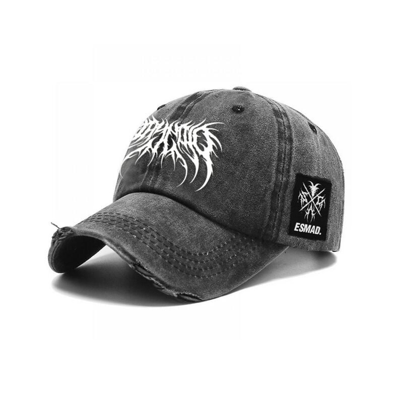 4255788300972 - Bloodshot - Bleached Dad Cap (white) Cap grau