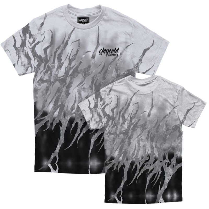4255788308077 - Hellwire (grey) - Regular T-Shirt (200GSM) T-Shirt grau schwarz in L 4255788308077 - Hellwire (grey) - Regular T-Shirt (200GSM) T-Shirt grau schwarz in L