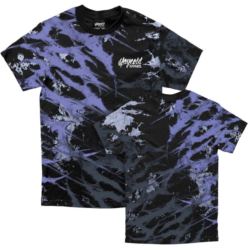 4255788308176 - Nightbreed (purple tie dye) - Regular T-Shirt (200GSM) T-Shirt schwarz lila in XL 4255788308176 - Nightbreed (purple tie dye) - Regular T-Shirt (200GSM) T-Shirt schwarz lila in XL