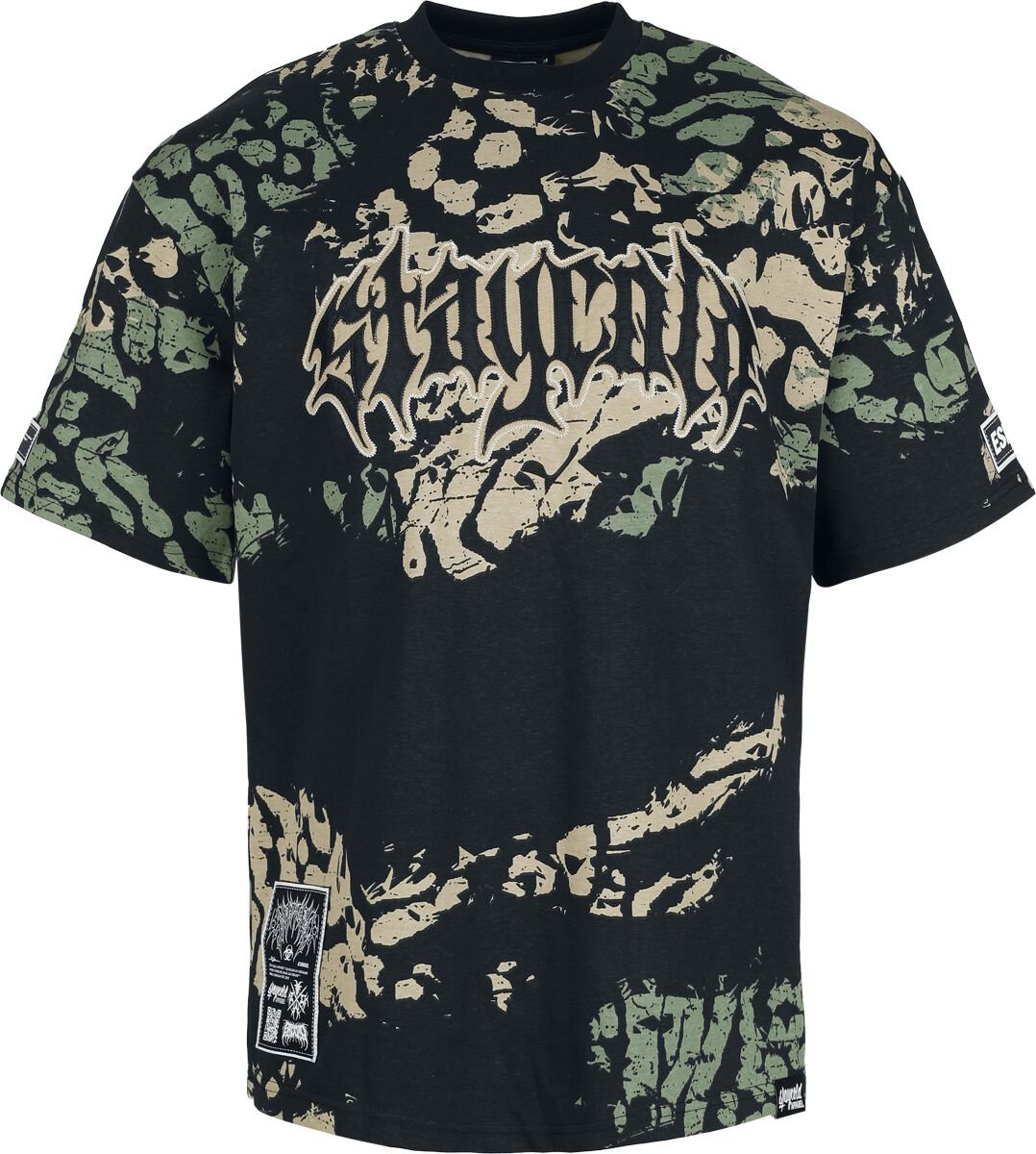 4255788312067 - Night Ops - Heavy Oversized T-Shirt T-Shirt schwarz in XXL 4255788312067 - Night Ops - Heavy Oversized T-Shirt T-Shirt schwarz in XXL