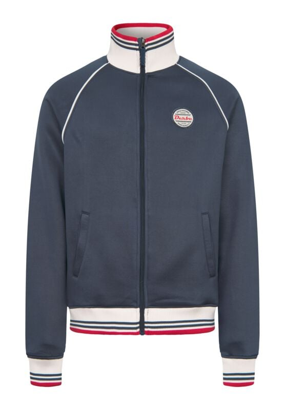 4255794905376 - Derbe Hamburg Kiez Racing Trainingsjacke navy in S 4255794905376 - Derbe Hamburg Kiez Racing Trainingsjacke navy in S