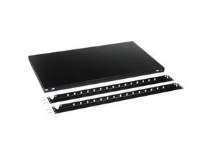 4255821500635 - Fachboden für Grundregal Anbauregal ORDO Business höhenverstellbar Stärke 40 mm Tragkraft bis 140 kg B 1000 x T 800 x H 40 mm Stahl schwarz