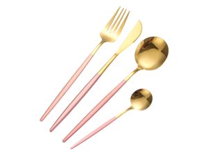 4255829537343 - 24-tlg Besteck-Set aus hochwertigem Edelstahl für 6 Personen