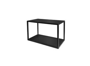 4255832100800 - Küchen Hängeschrank Regal 60 cm Küche SIENA MONZA ARONA Schwarz Küchenzeile