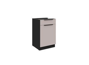 4255832101432 - Küchen Unterschrank 50 cm Küche ARONA Kaschmir beige Küchenzeile Küchenblock 4255832101432 - Küchen Unterschrank 50 cm Küche ARONA Kaschmir beige Küchenzeile Küchenblock