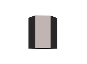 4255832101517 - Küchen Eckhängeschrank 60x60 cm Küche ARONA Kaschmir beige Küchenzeile