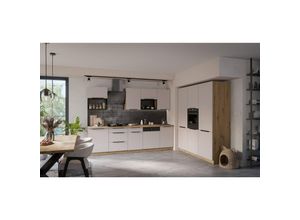 4255832102538 - Küche SOLANO LOFT 280 + 180 Küchenzeile Küchenblock Einbauküche Kaschmir Eiche