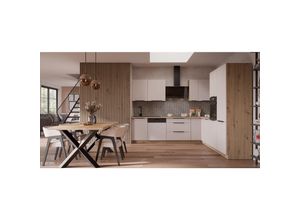 4255832103122 - Winkelküche SOLANO 280x270 cm Küchenzeile Eckküche Küche Kaschmir Eiche Artisan