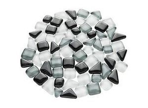 4260013489438 - Softglas-Mosaik grau-mix polygonal 10 - 20 mm 200 g