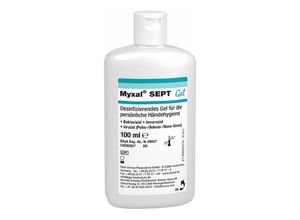 4260029171778 - Myxal - Händedesinfektionsmittel ® sept Gel 100ml Flasche