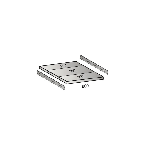 4260035211475 - Fachboden für Industriesteckregal Bodenbreite 800 mm Tiefe 700 mm