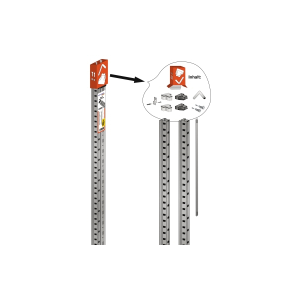 4260035216951 - SCHOLZ Seiten-Set 003057 1920mm 4260035216951 Scholz Regalsysteme GmbH