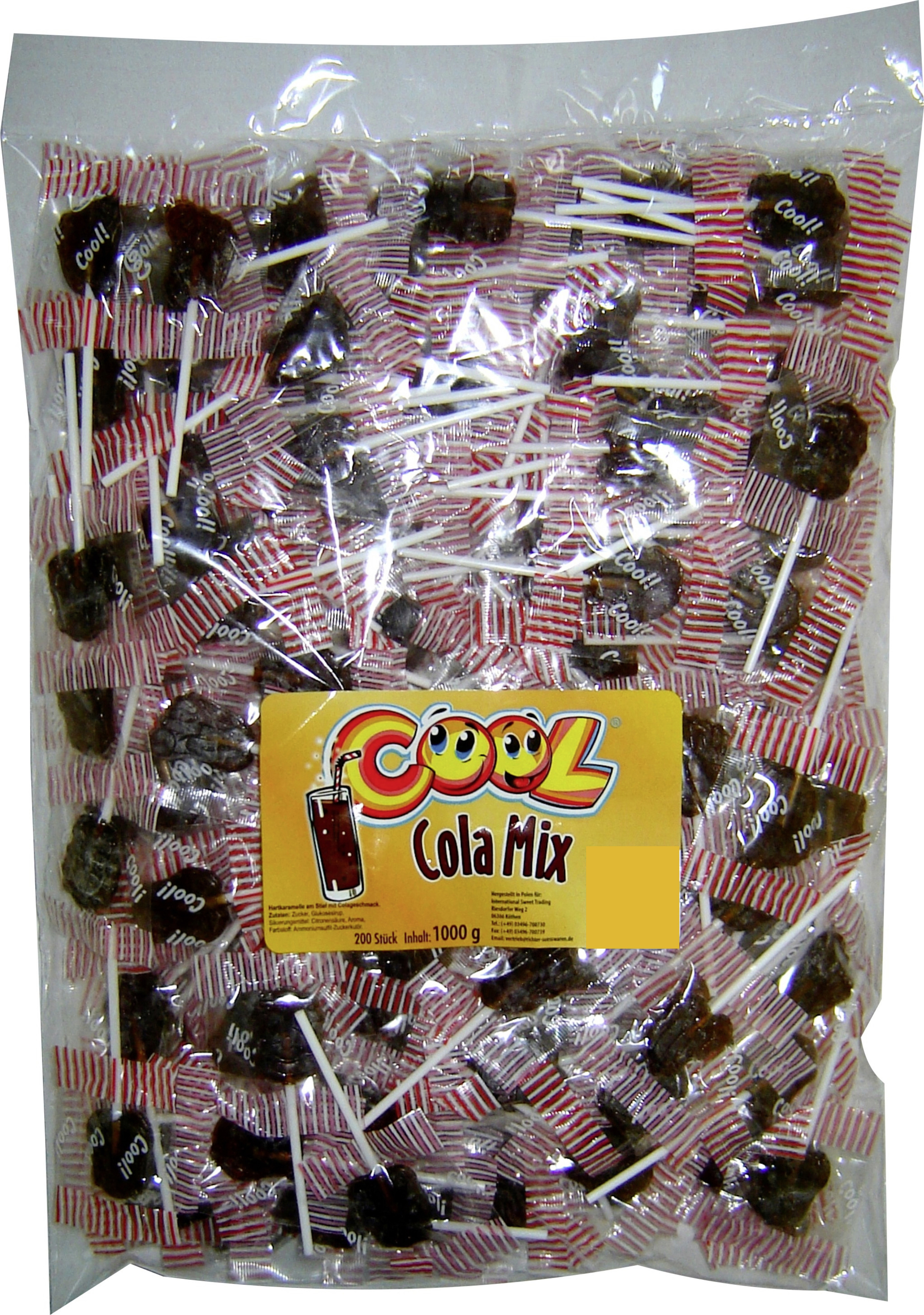 4260042073967 - Cool Cola Mix Lolli 200 Stück