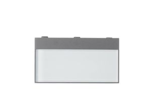 4260045645819 - LED-Wandanbauleuchte 10W 3000K 400lm anth Konv 2LEDs Glklar IP65 9027 - CMD