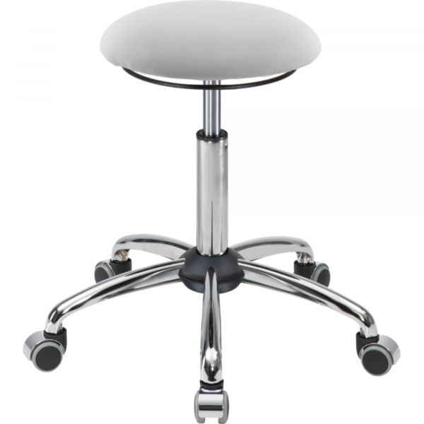 4260046928607 - Sitzhocker 09088 Assistant Basic weiß mit Rollen höhenverstellbar bis 120kg 4260046928607 Meychair