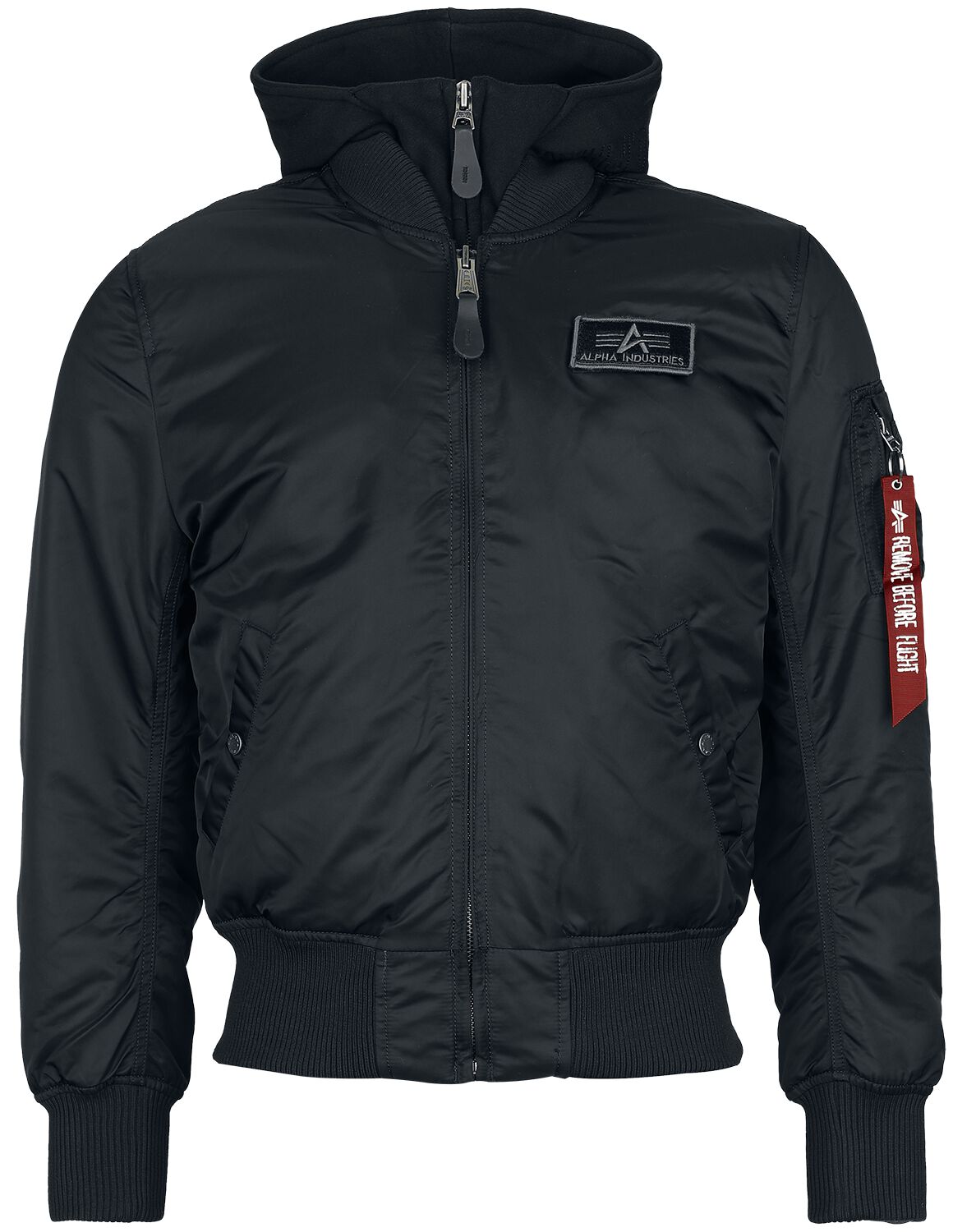 4260050324068 - Alpha Industries MA-1 D-Tec Bomberjacke schwarz in XXL