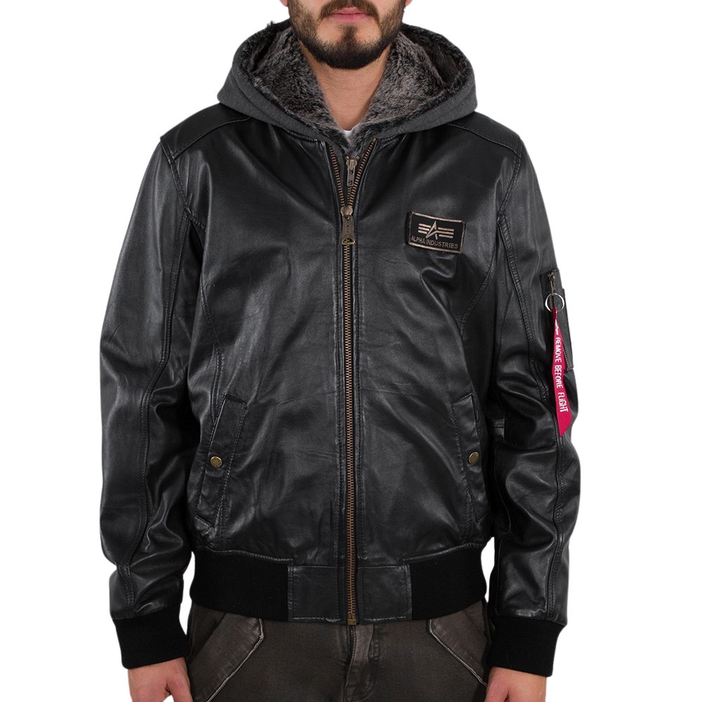 4260050327526 - Jacke Alpha Industries MA-1 D-Tec leather