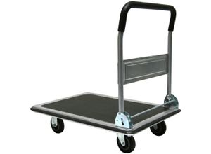 4260054775576 - Transportwagen SZ METALL grau (anthrazit) B60cm H87cm L90cm Stahl Transportwagen bis zu 250 kg Tragkraft