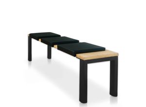 4260056102837 - Lycce Klemmkissen Sitzkissen mit 1 Leiste Kunstleder versch Farben