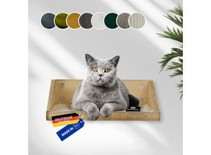 4260056116674 - Wandmulde geflammt+ Stoffeinlage Cord breit taupe