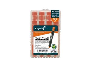 4260056153747 - Pica Marker - Minen-Set für Permanentmarker visor Industrial orange Pica