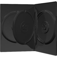 4260057123770 - 4er-DVD-Box black (50 Stück) Schutzhülle