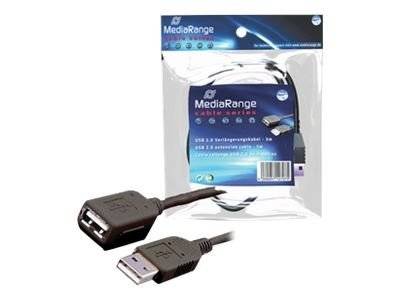 4260057127075 - Mediarange - USB-Kabel Verl aa St Bu 30m schwarz (MRCS111)