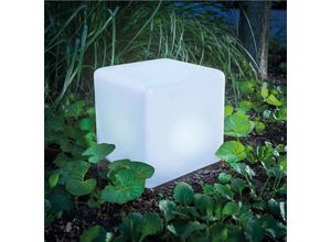 4260057866936 - Solarkugel für den Garten multicolor smart cube wetterfest 106100 - Esotec