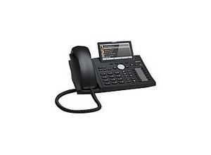 4260059581967 - D375 - IP-Telefon - Schwarz - Kabelgebundenes Mobilteil - Tisch Wand - Im Band - Out-of band - SIP-Info - 12 Zeilen (4141)