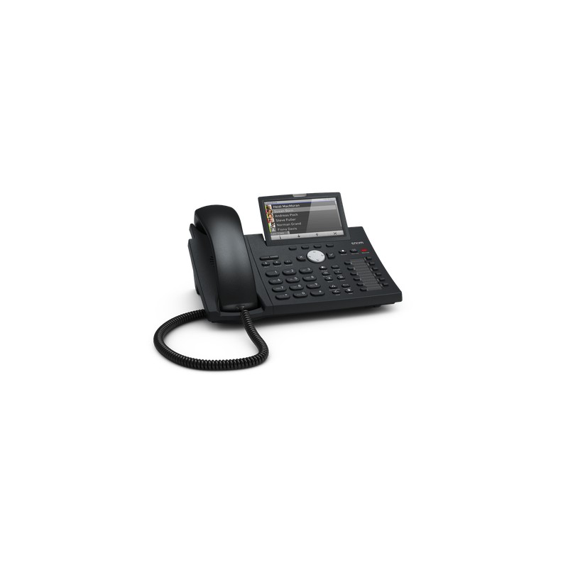 4260059582117 - D385 - IP-Telefon - Schwarz - Kabelgebundenes Mobilteil - Tisch Wand - Im Band - Out-of band -