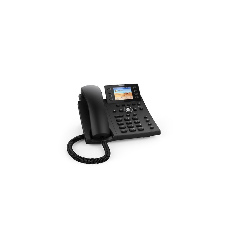 4260059582506 - snom D335 - VoIP-Telefon - dreiweg Anruffunktion - SIP RTCP SRTP SIPS - Schwarz