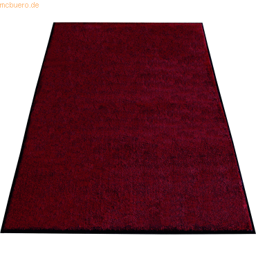 4260061892747 - Schmutzfangmatten Eazycare Aqua schnelltrocknend farb- & UV-beständig B 1200 x L 2400 mm Olefin rot