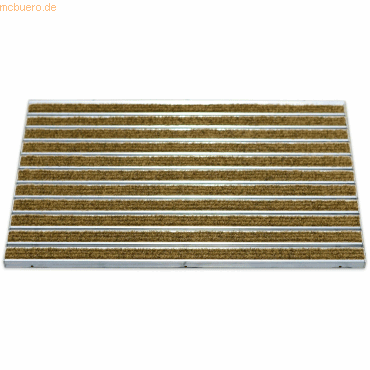 4260061899302 - Schmutzfangmatte Eazycare Vilt beige 585x385cm aluminium