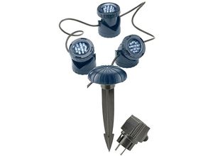 4260063160516 - 3210 Teichbeleuchtung 3er Set led Dunkelblau - Fiap