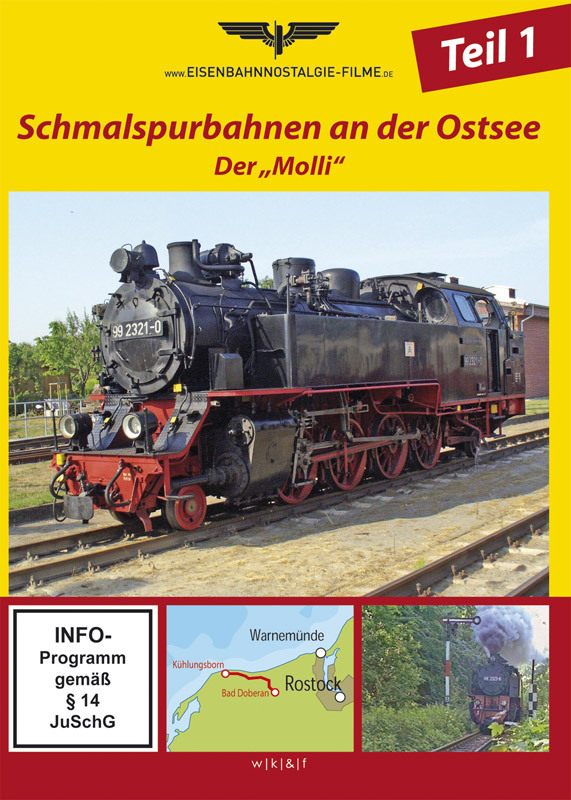 4260069254455 - Schmalspurbahnen an der Ostsee Teil 1 - Der Molli