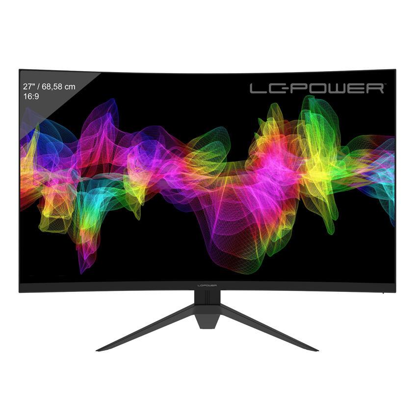 4260070120237 - Lc Power - LC-Power M27-QHD-165-C 686cm (27) qhd Gaming Monitor Curved 169 hdmi dp 165Hz (LC-M27-QHD-165-C)