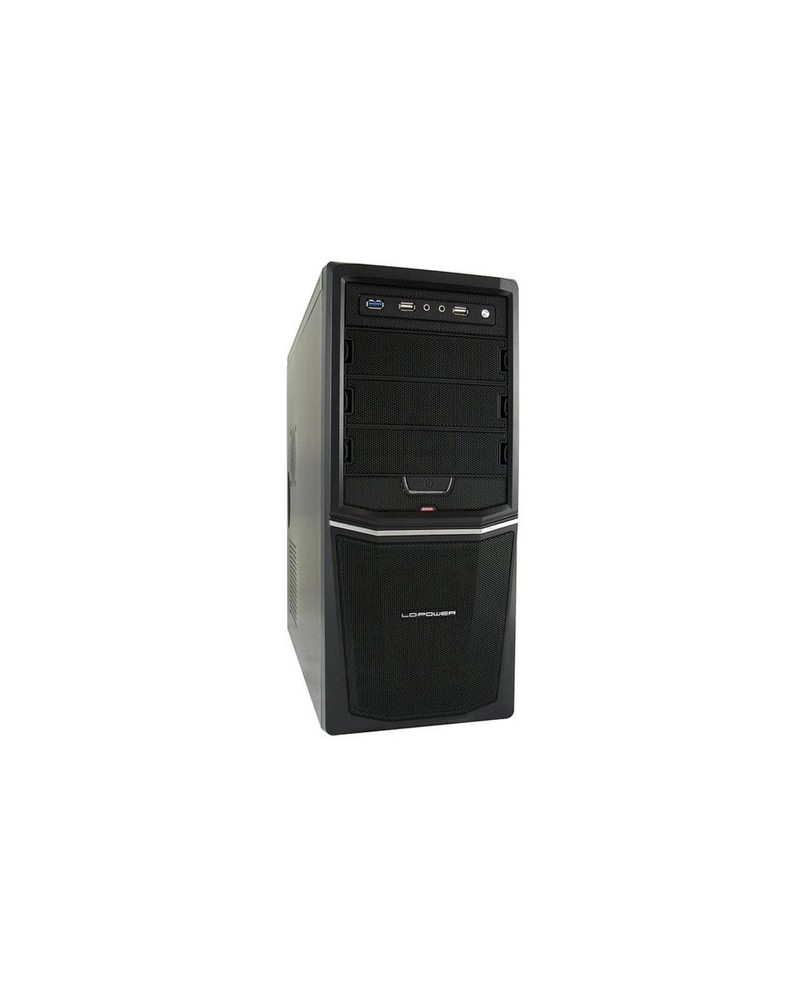 4260070123498 - LC Power Pro-Line PRO-924B - Tower - ATX - ohne Netzteil - Schwarz Mesh Black - USB Audio