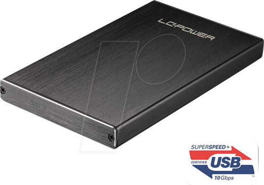 4260070125997 - LC Power LC-25U3-Becrux-C1 - Speichergehäuse - SATA 6Gb s - USB 31 (Gen 2)