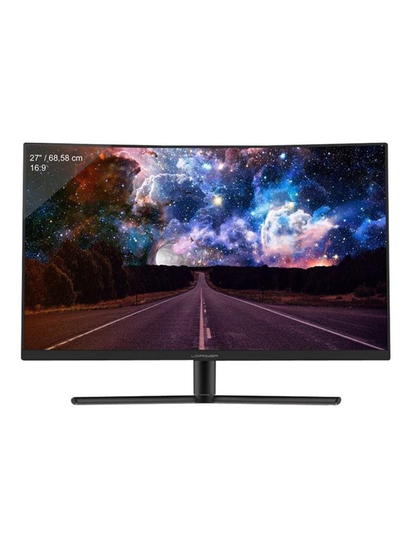 4260070128790 - LC Power LC-M27-FHD-240-C Gaming Monitor 686 cm (27 Zoll) EEK F (A - G) 1920 x 1080 Pixel Full HD 1 ms Audio stereo (35 mm Klinke) DisplayPort HDMI® VA LCD