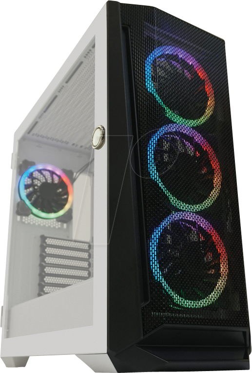 4260070129391 - LC-805BW-ON - LC-Power Holo-1_X - ATX Gaming-Gehäuse