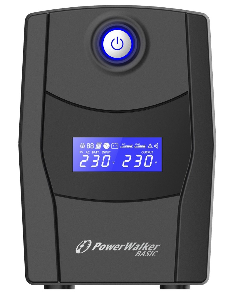 4260074980691 - Bluewalker PowerWalker Basic VI 1000 STL 1000VA   600W Outputs 2x Type F (CEE 7 3)