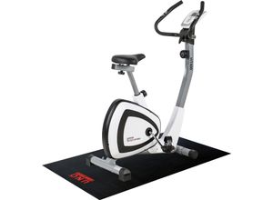 4260077540977 - Motive Fitness by UNO Heimtrainer HT 400 inkl Schutzmatte weiß schwarz